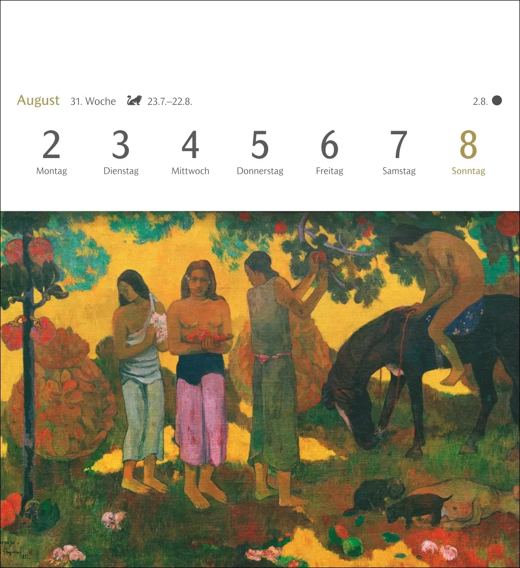 Kunstgenuss Postkartenkalender 2027 – Bild 13