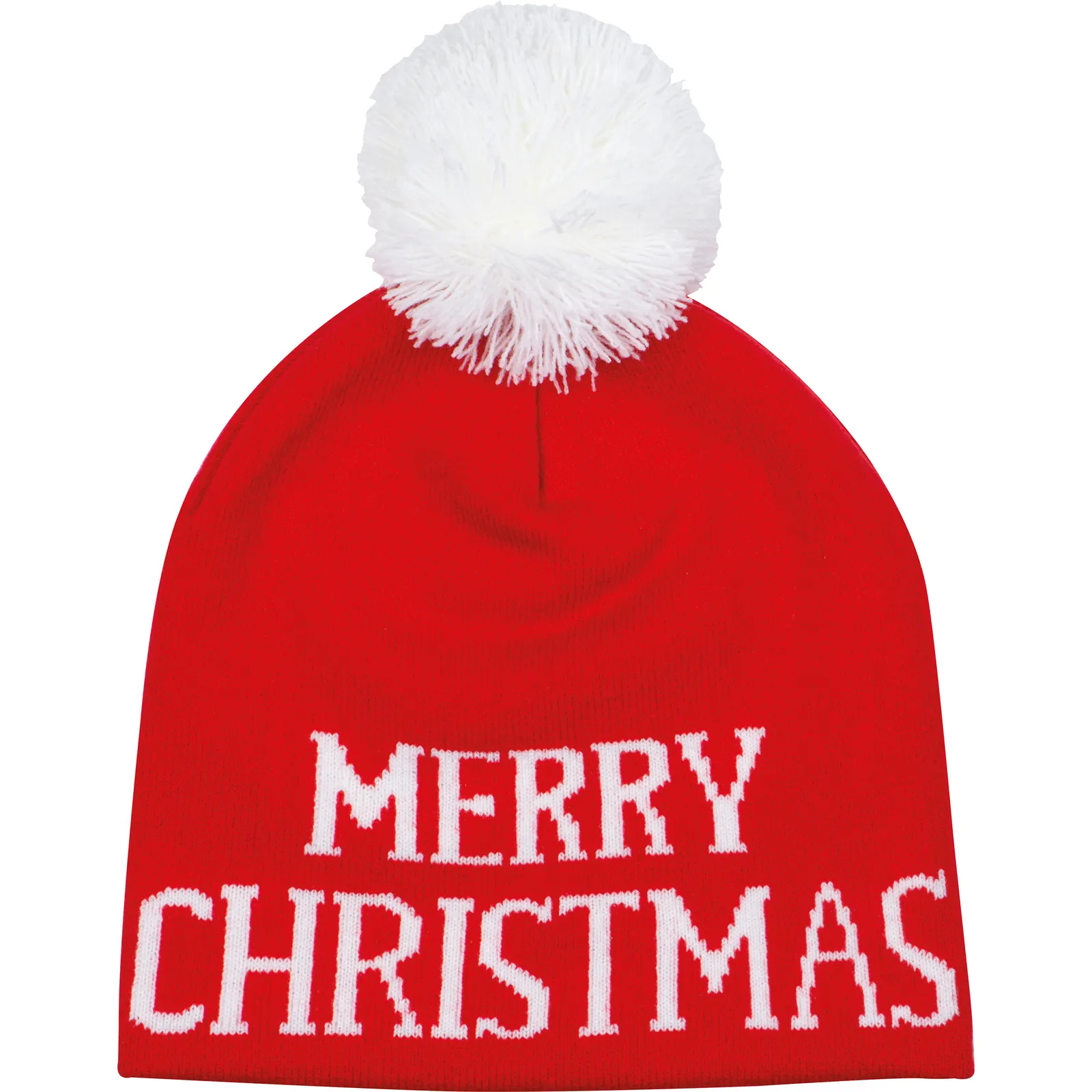 Weihnachtsmütze Whitehorse, rot – Bild 2