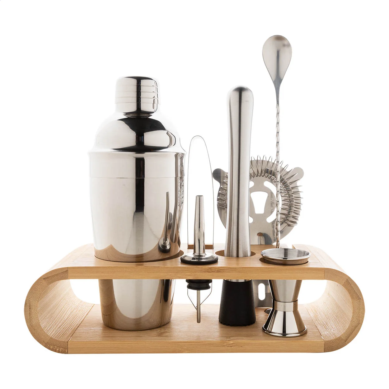 Cocktailset Paloma, silber, natur – Bild 2