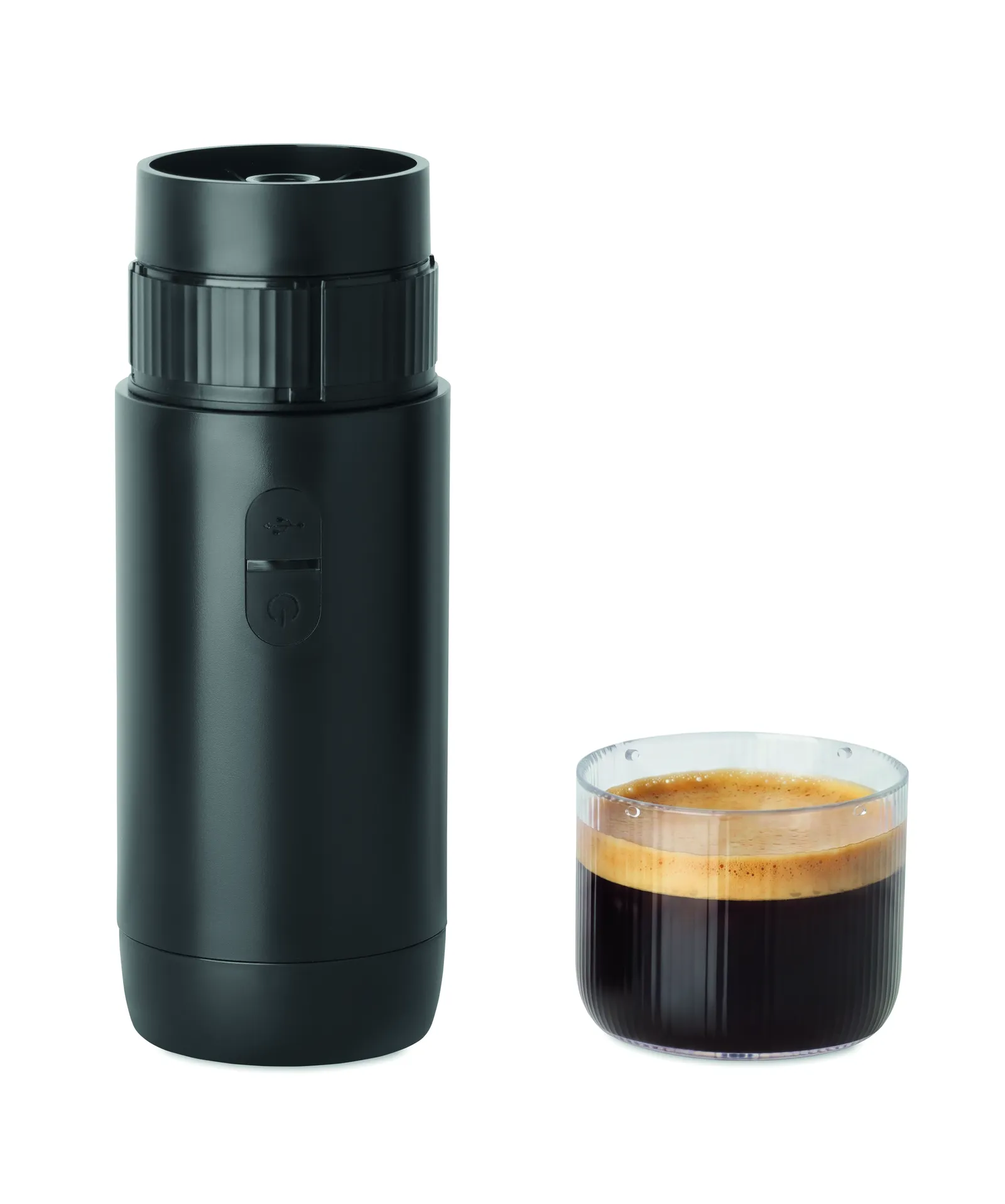 PORTO Tragbare Kaffeemaschine, Schwarz – Bild 2