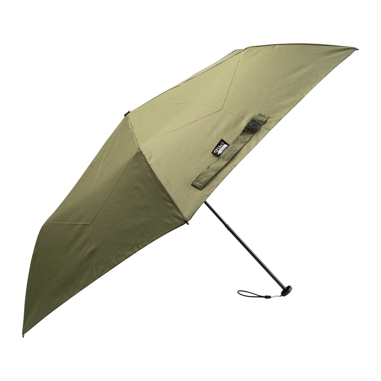 Ultraleichter RPET Taschenschirm Follight, grün – Bild 5