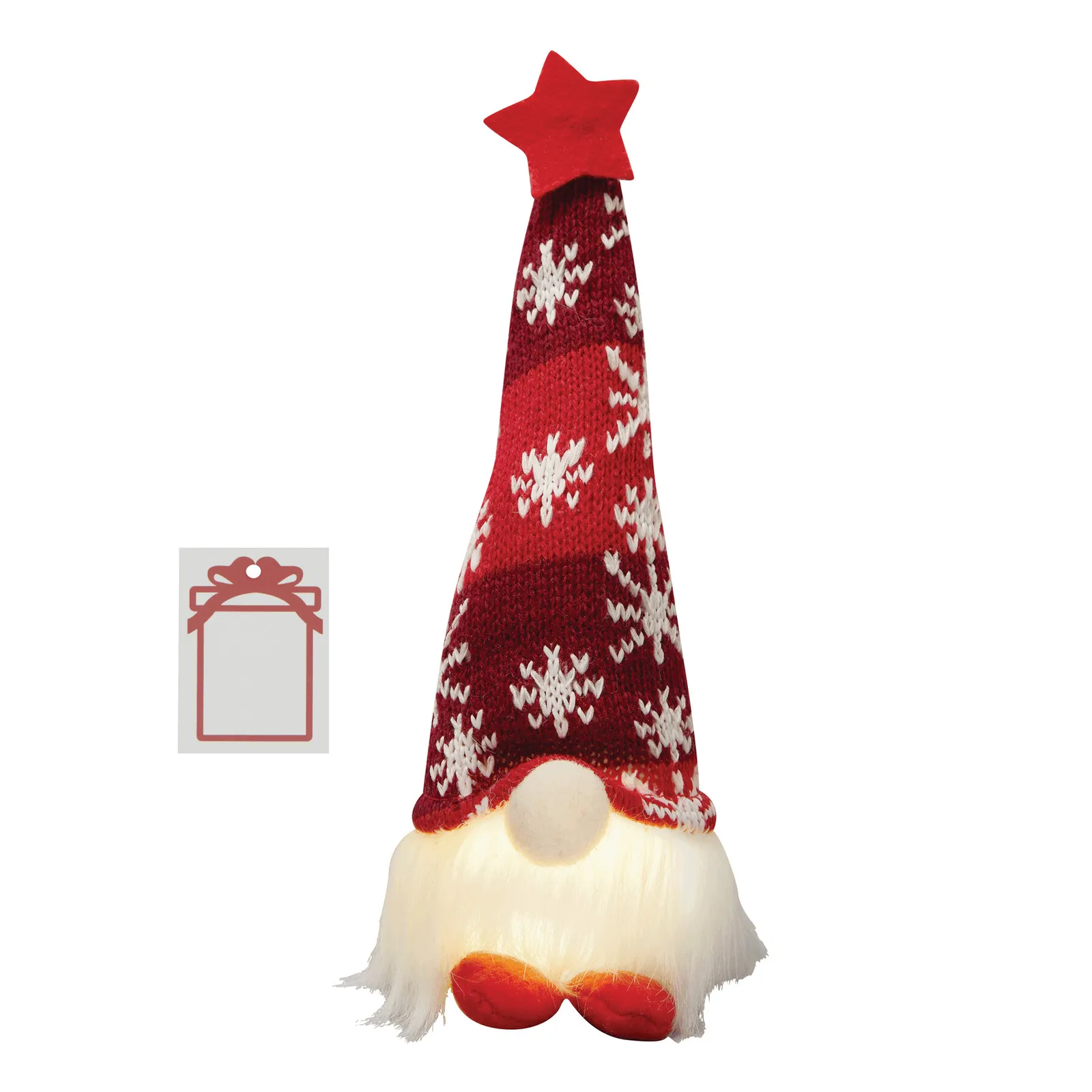 EMIL - Weihnachts-Wichtel, mit Licht, rot – Bild 6