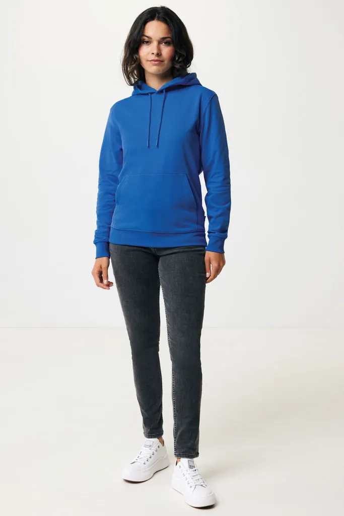 IQONIQ Jasper Hoodie aus recycelter Baumwolle, Königsblau – Bild 5