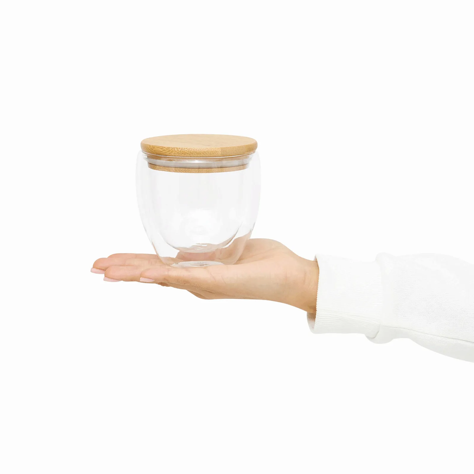 BAMBOO ART S - Glas, Füllmenge ca. 250 ml braun, transparent, braun, transparent – Bild 9