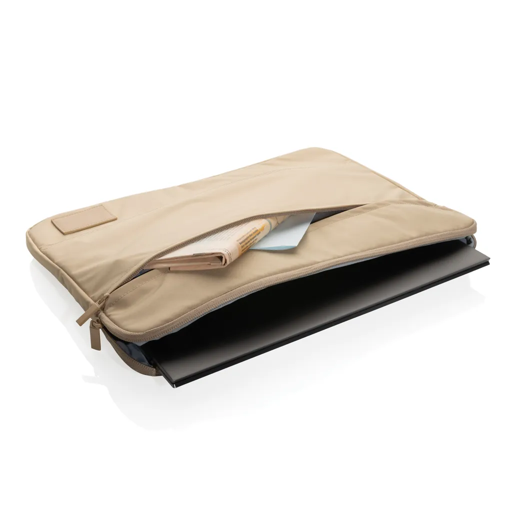 Impact AWARE™ 15.6" Laptop-Sleeve, beige – Bild 3
