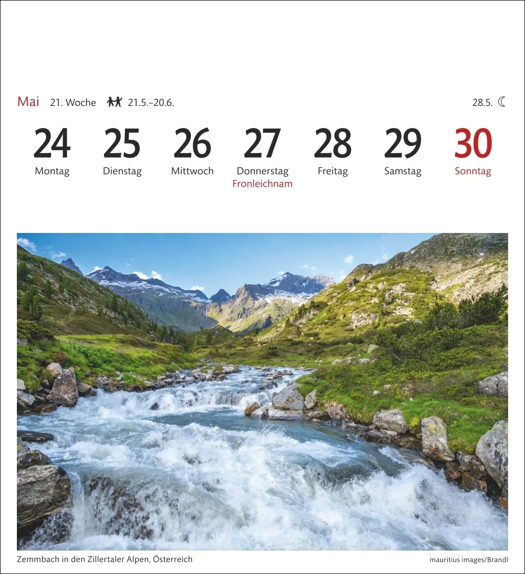 Alpen Sehnsuchtskalender 2027 – Bild 2