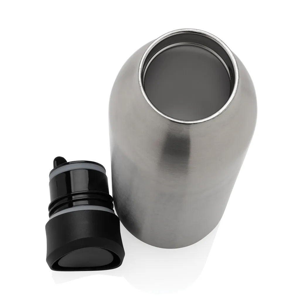 Avira Alok 360 Klick-Wasserflasche aus RCS rec. Stahl, 600ml, silber – Bild 5