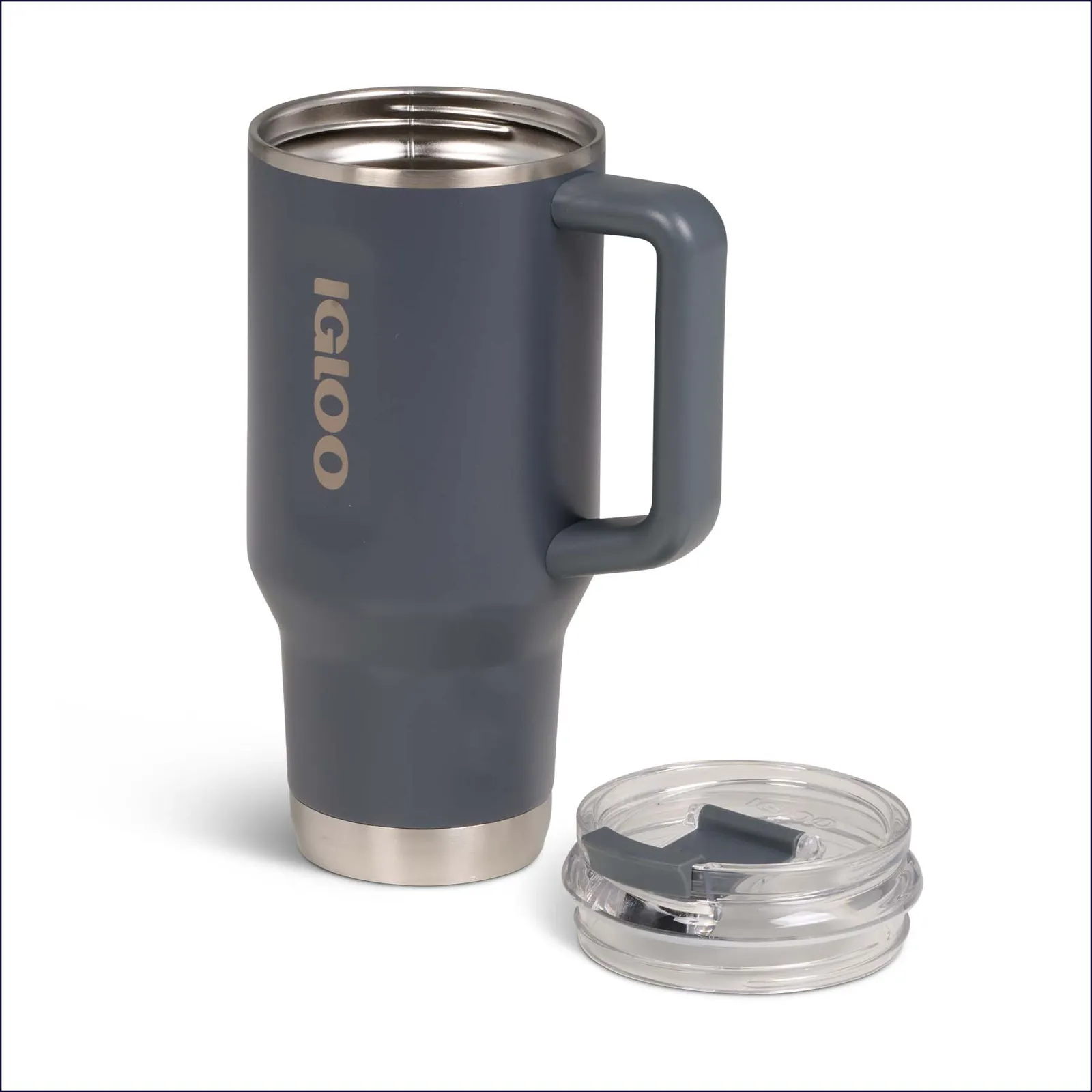 Igloo Flip n Sip Reisebecher, Carbonite – Bild 9