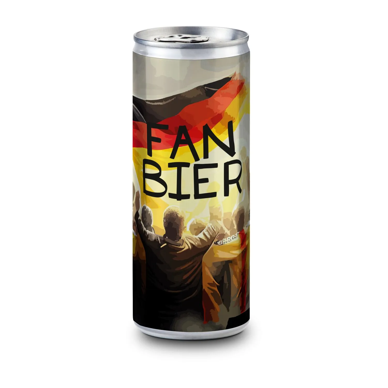 Helles Bier in der Slimline Dose, feinherb und leicht malzig, 250 ml, transparent – Bild 2