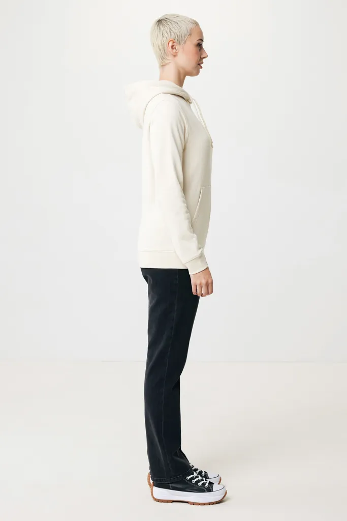 IQONIQ Torres ungefärbter Hoodie aus recycelter Baumwolle, natural raw – Bild 8