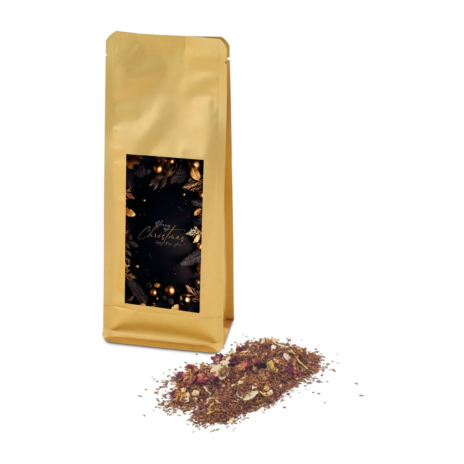 Geschenkset / Präsenteset: Goldener Weihnachtstee, gold – Bild 2