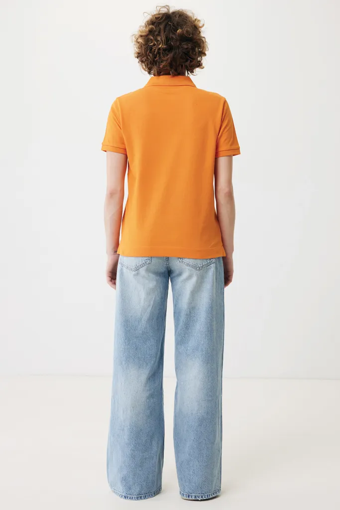 IQONIQ Yosemite Piqué-Poloshirt aus recycelter Baumwolle, orange – Bild 7
