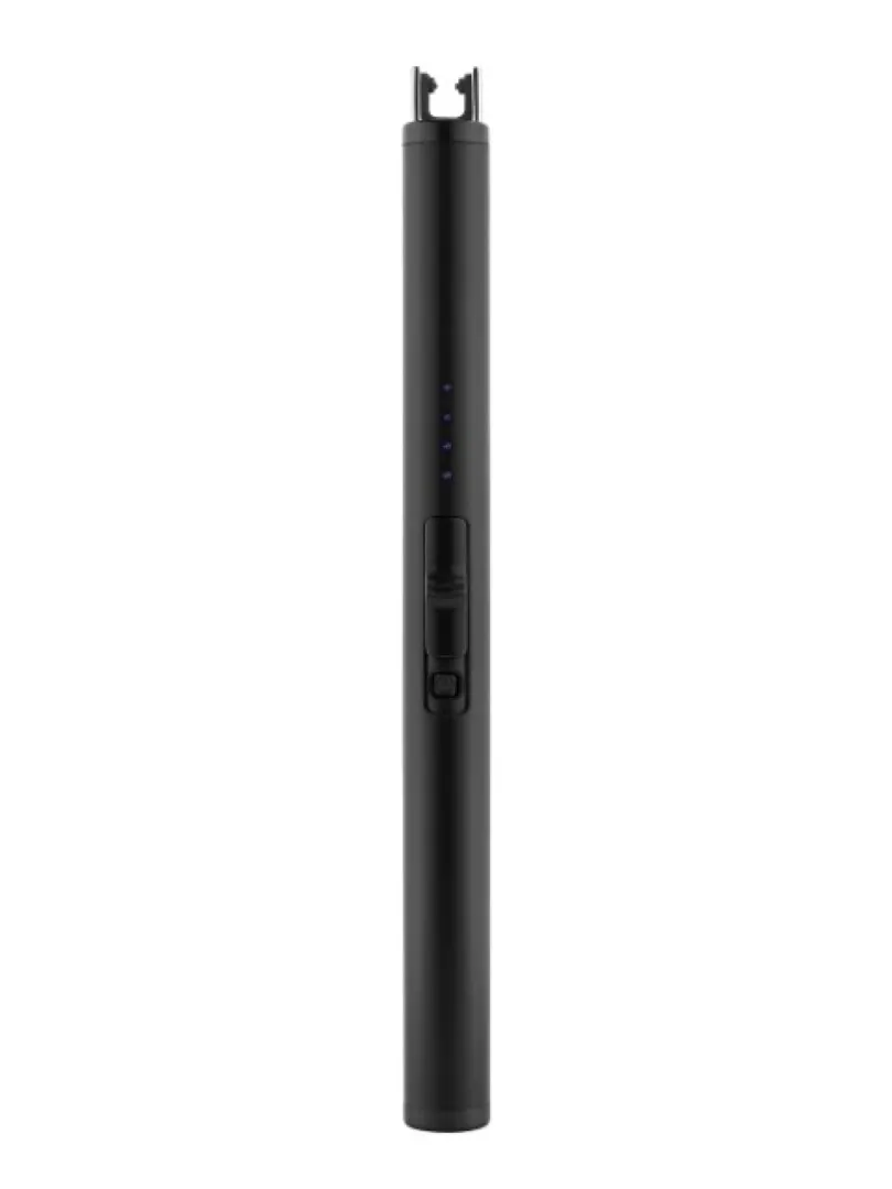Lichtbogenfeuerzeug "FutureEleganceBlack" schwarz