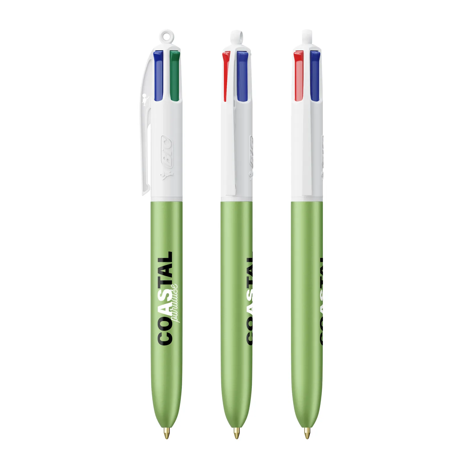 BIC® 4 Colours® Glacé, Grün Glasiert / Weiß – Bild 2