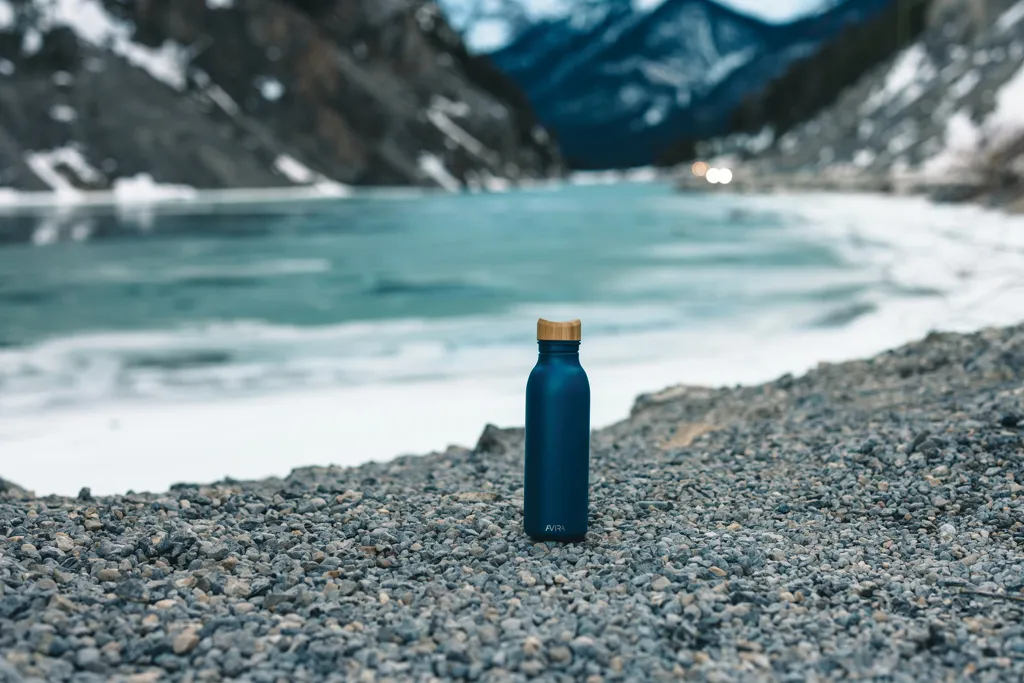 Avira Alcor 600ml Wasserflasche aus RCS rec. Stainless-Steel, navy blau – Bild 9