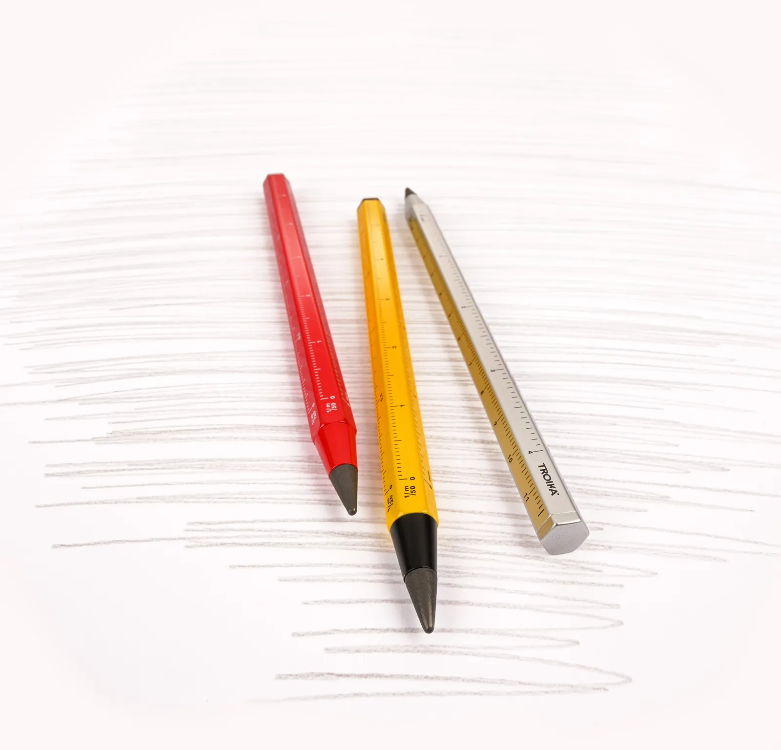 Multitasking-Bleistift CONSTRUCTION ENDLESS silberfarben, silberfarben – Bild 3