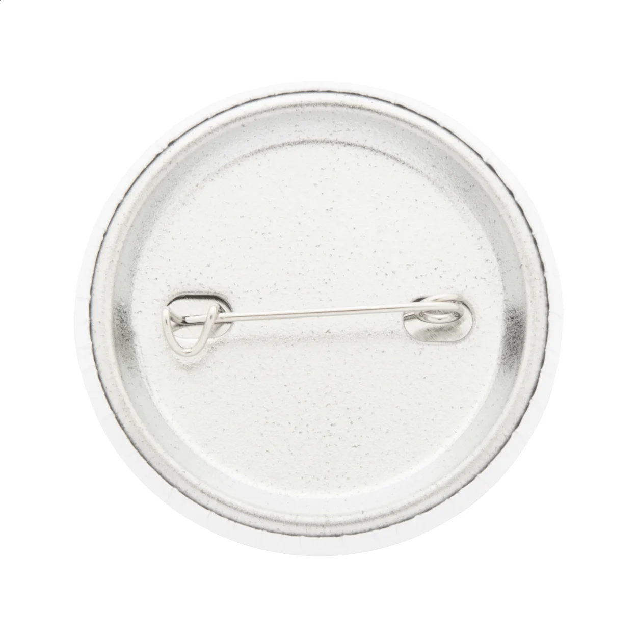 Button-Anstecker PinBadge Mini, weiß, silber – Bild 2