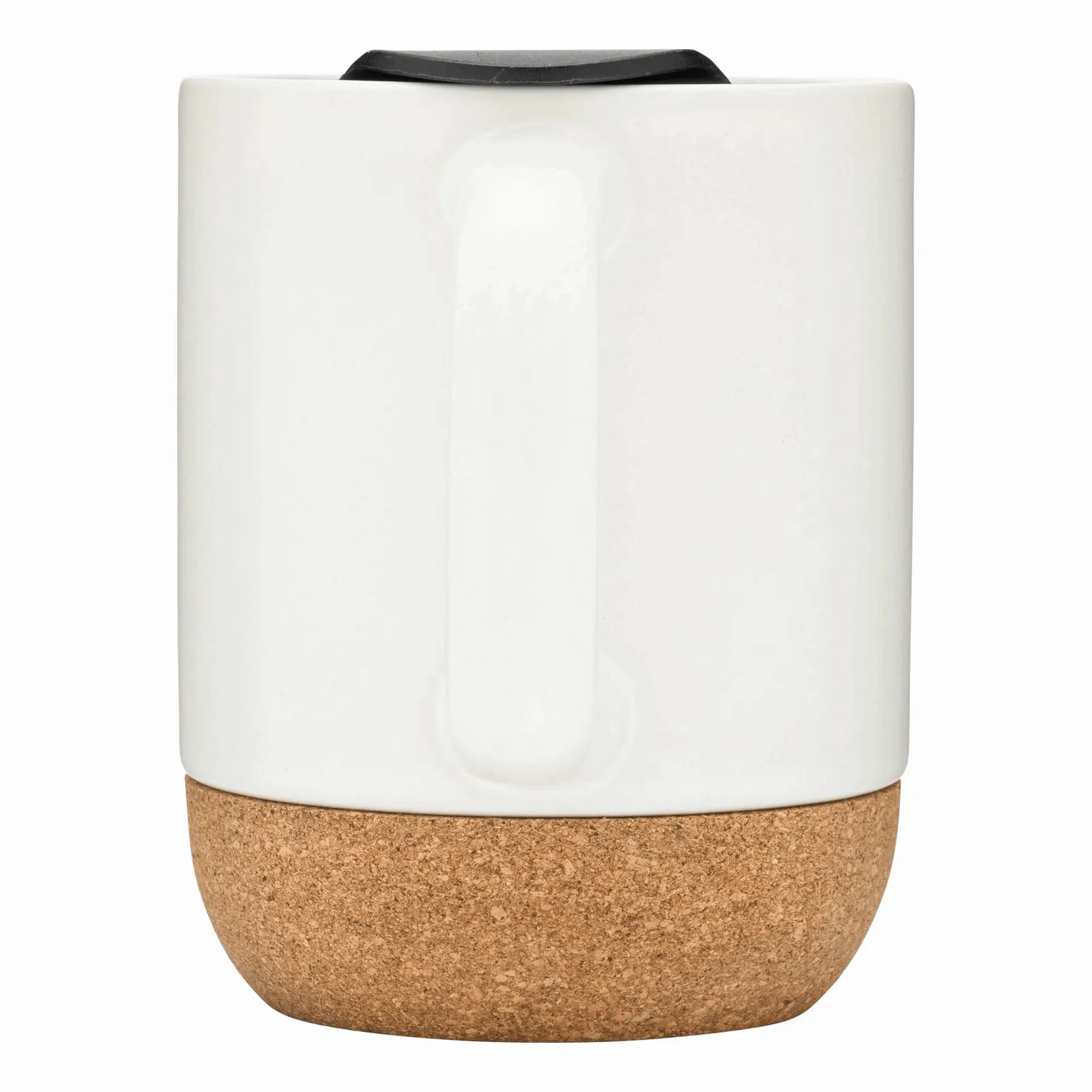 DAY & NIGHT - Keramiktasse, braun, weiß – Bild 4