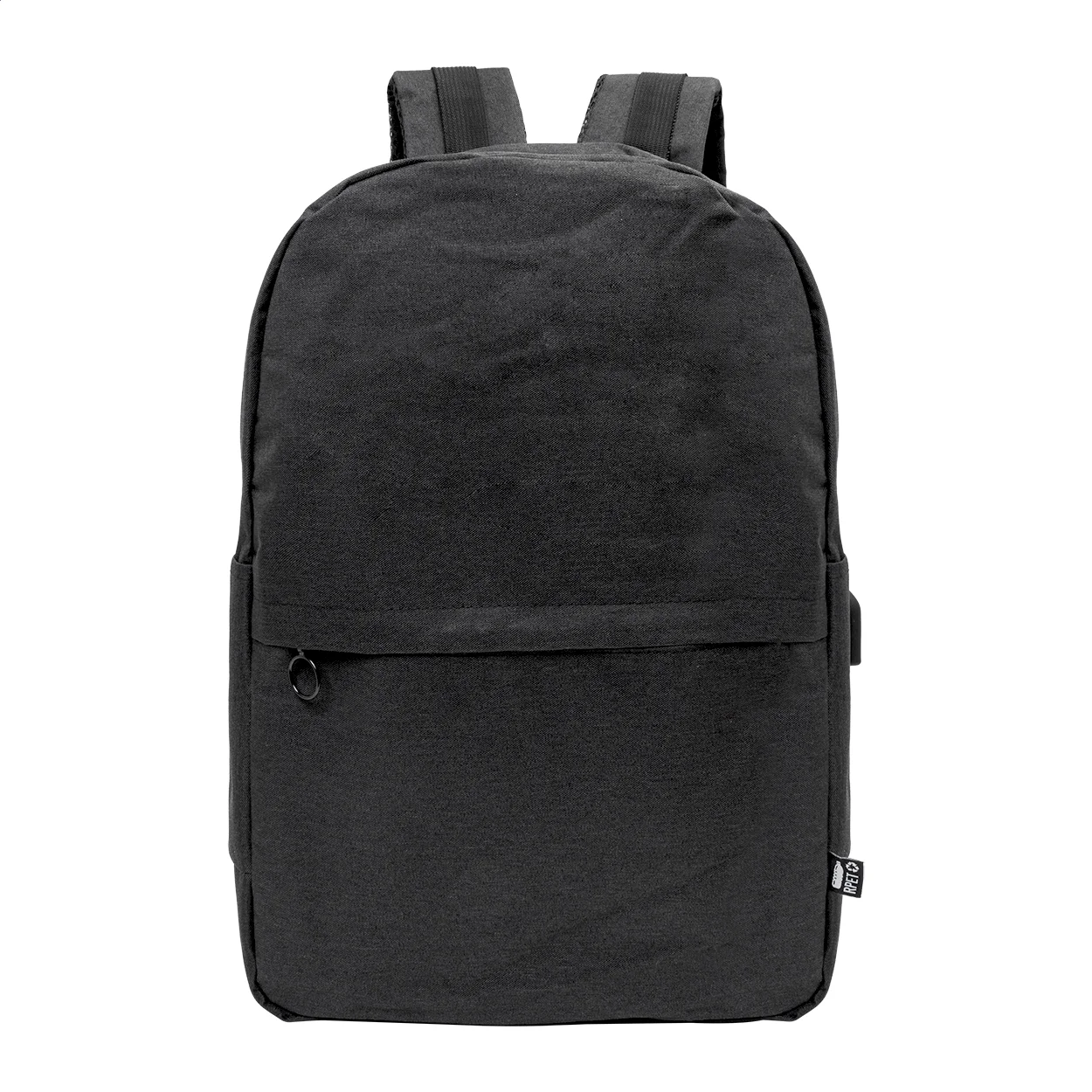 RPET Rucksack Hershey, schwarz – Bild 2