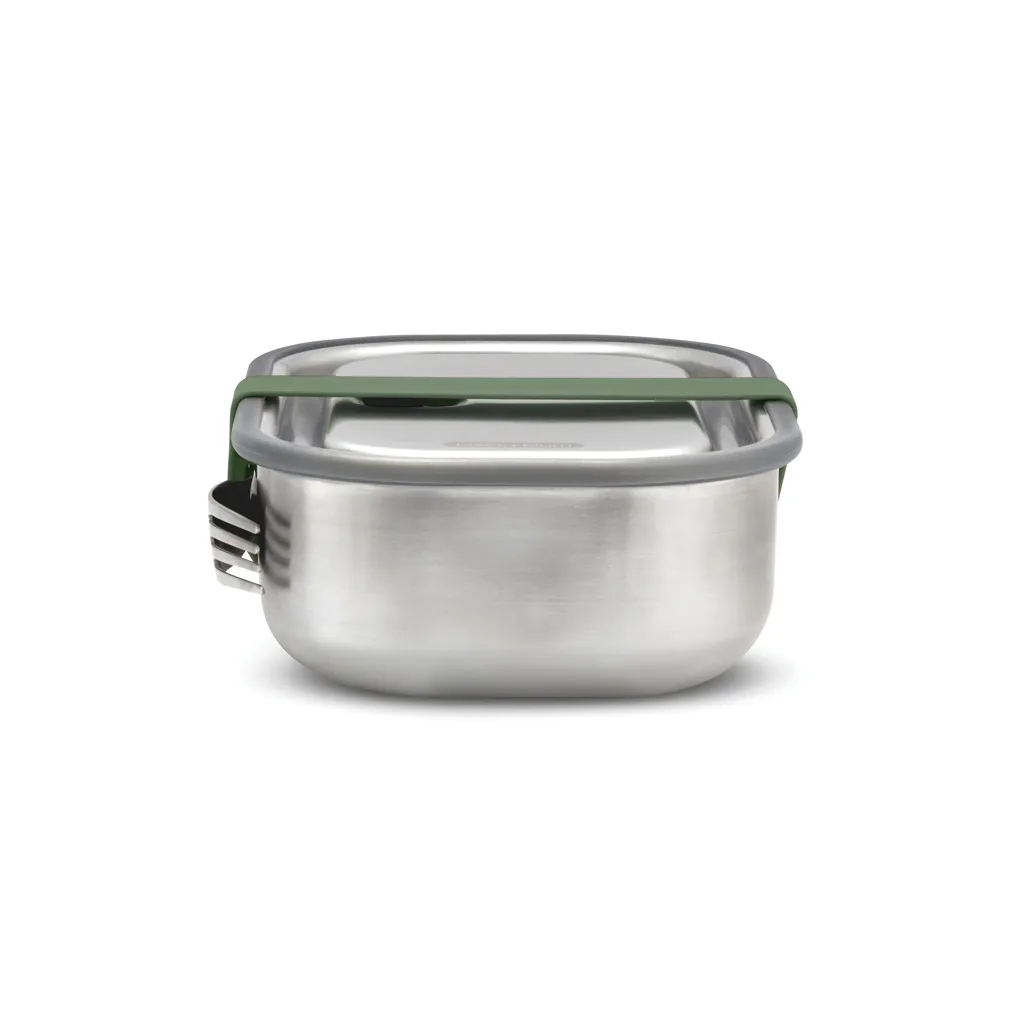 Black+Blum Stainless Steel Lunch Box groß, Olivgrün – Bild 3
