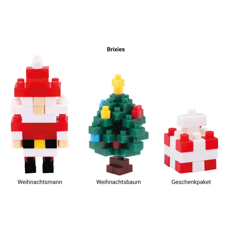 Kleines Präsent, BRIXIES Weihnachtsmann – Bild 2