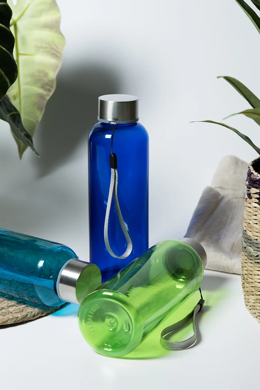 RPET-Sportflasche Pemba, blau – Bild 4