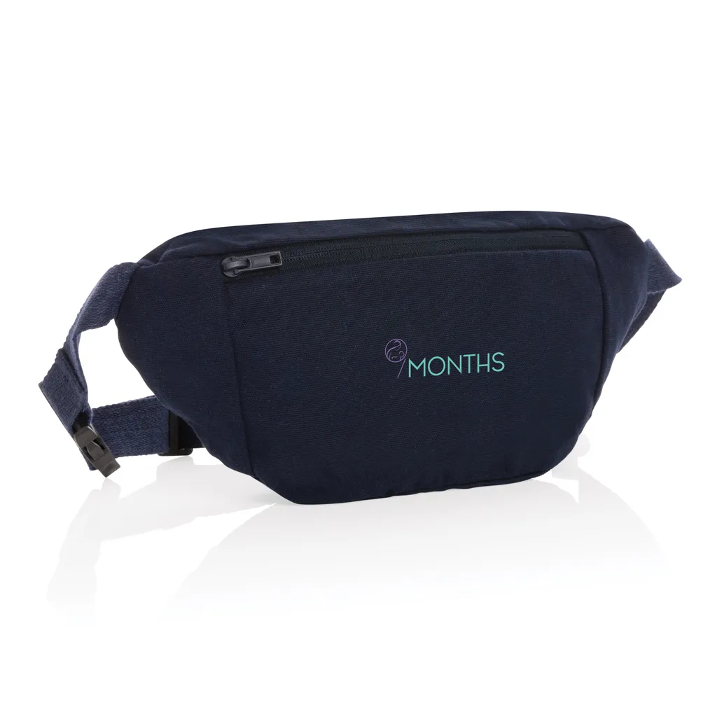 Impact Aware™ 285g/m² ungefärbte rCanvas-Gürteltasche, navy blau – Bild 3