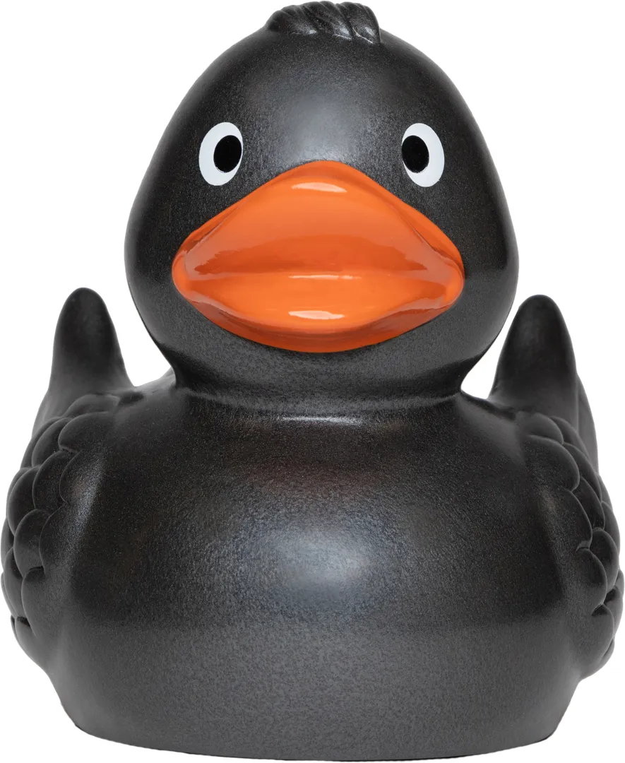 Quietsche-Ente 5,5–9,5 cm, anthrazit – Bild 3