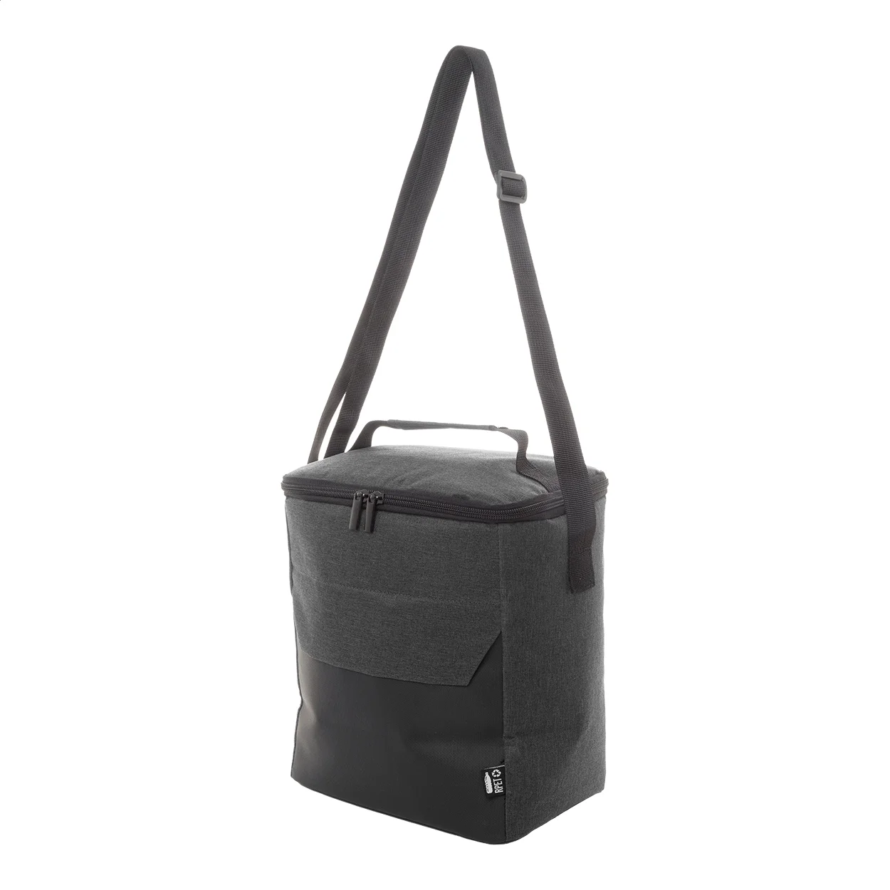 RPET-Kühltasche Blacol, schwarz – Bild 3