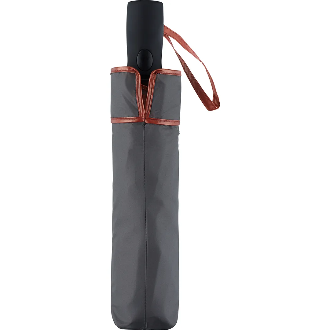AC-Taschenschirm FARE® Doubleface, grau/kupfer – Bild 3