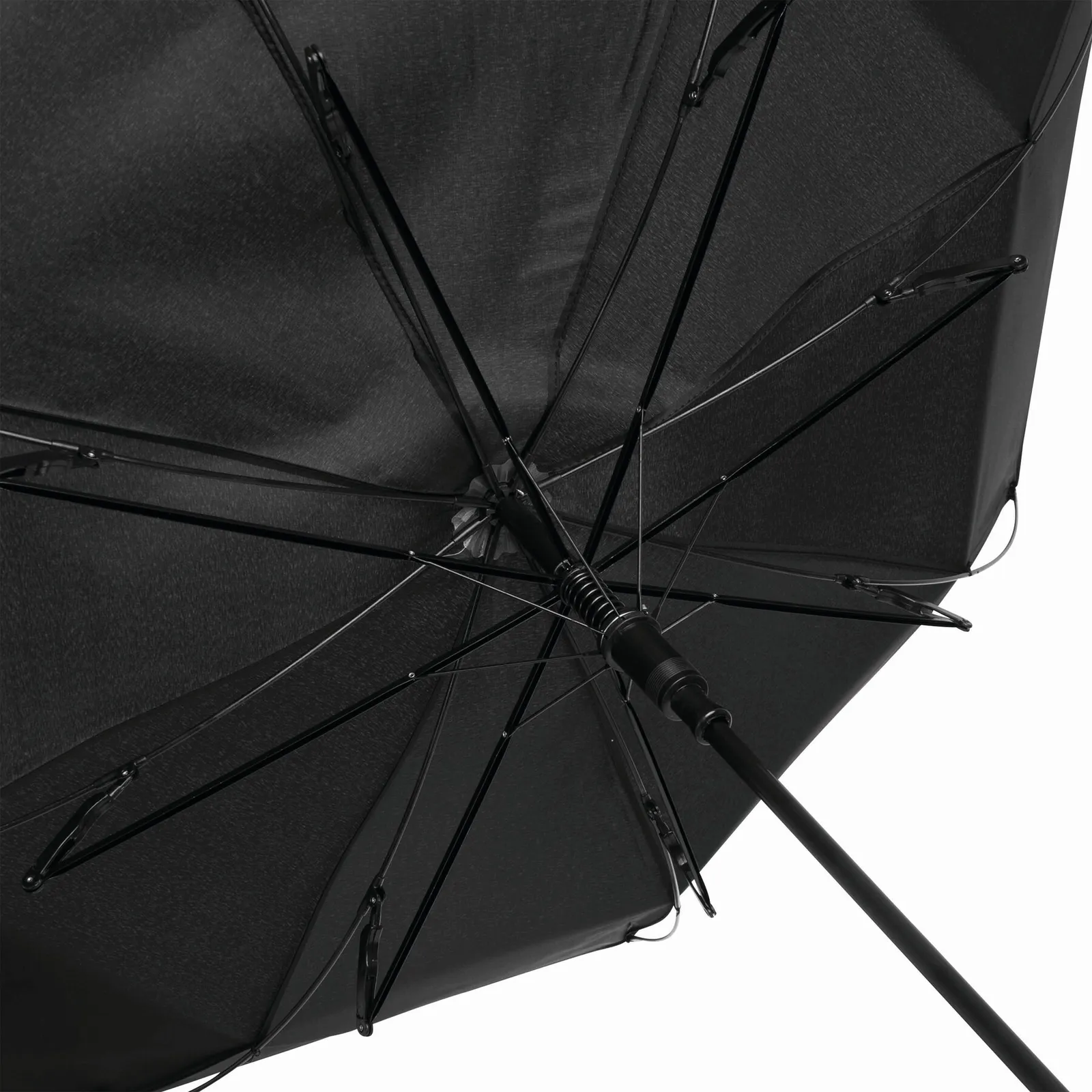 WIND Umbrella, Windproof-Stockschirm, schwarz – Bild 7