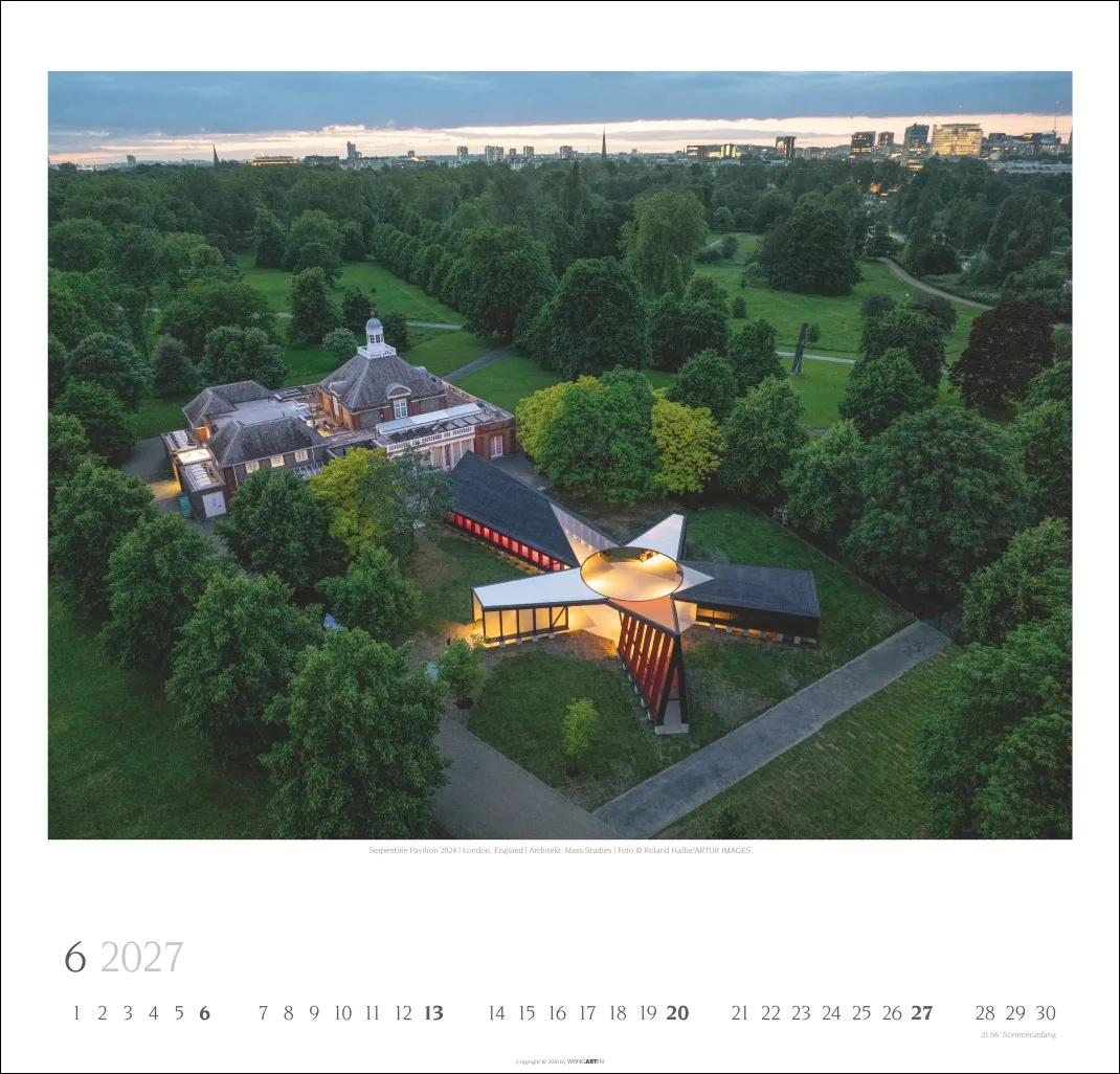 Moderne Architektur Wandkalender 2027 – Bild 7