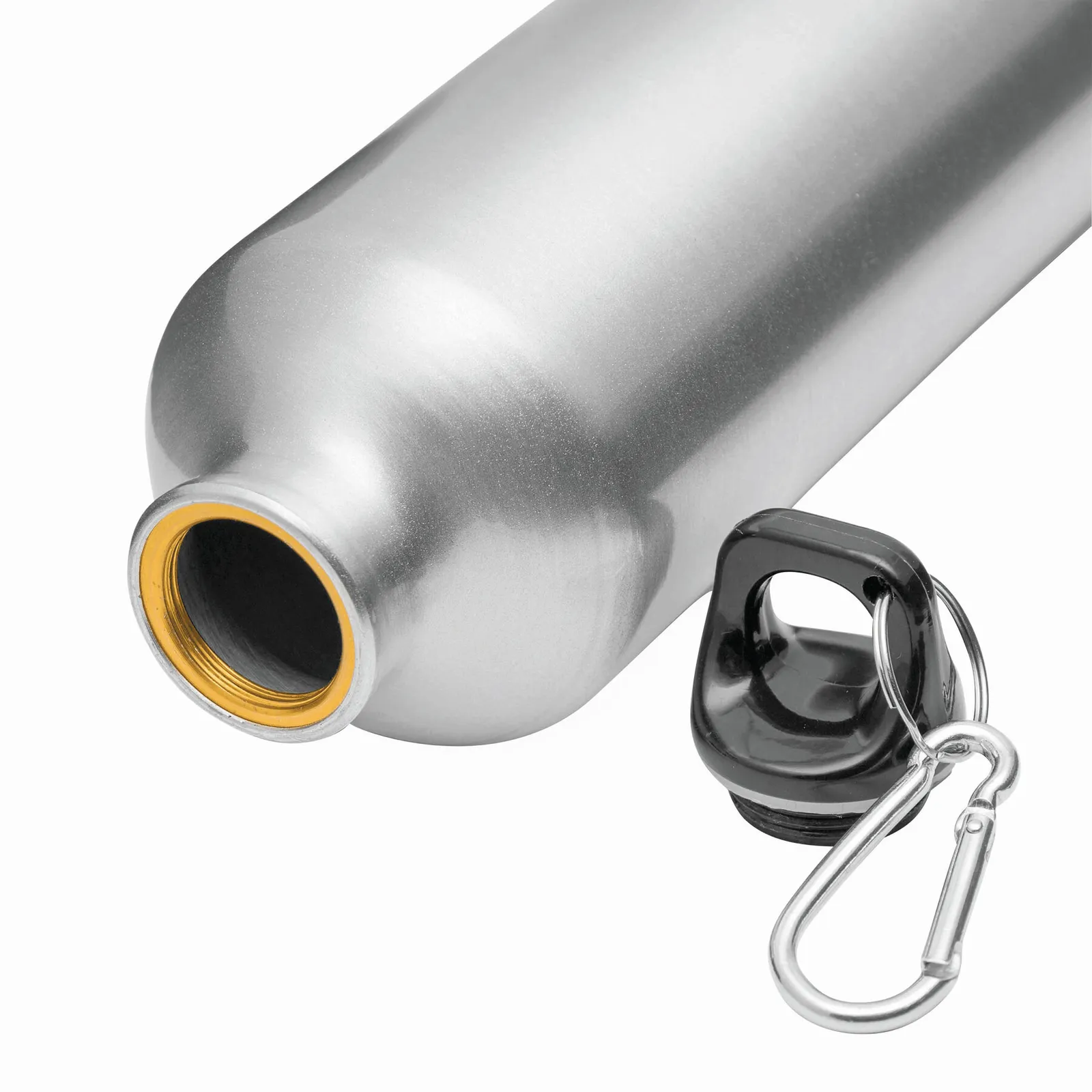 TRANSIT - Aluminium-Trinkflasche, silber – Bild 5