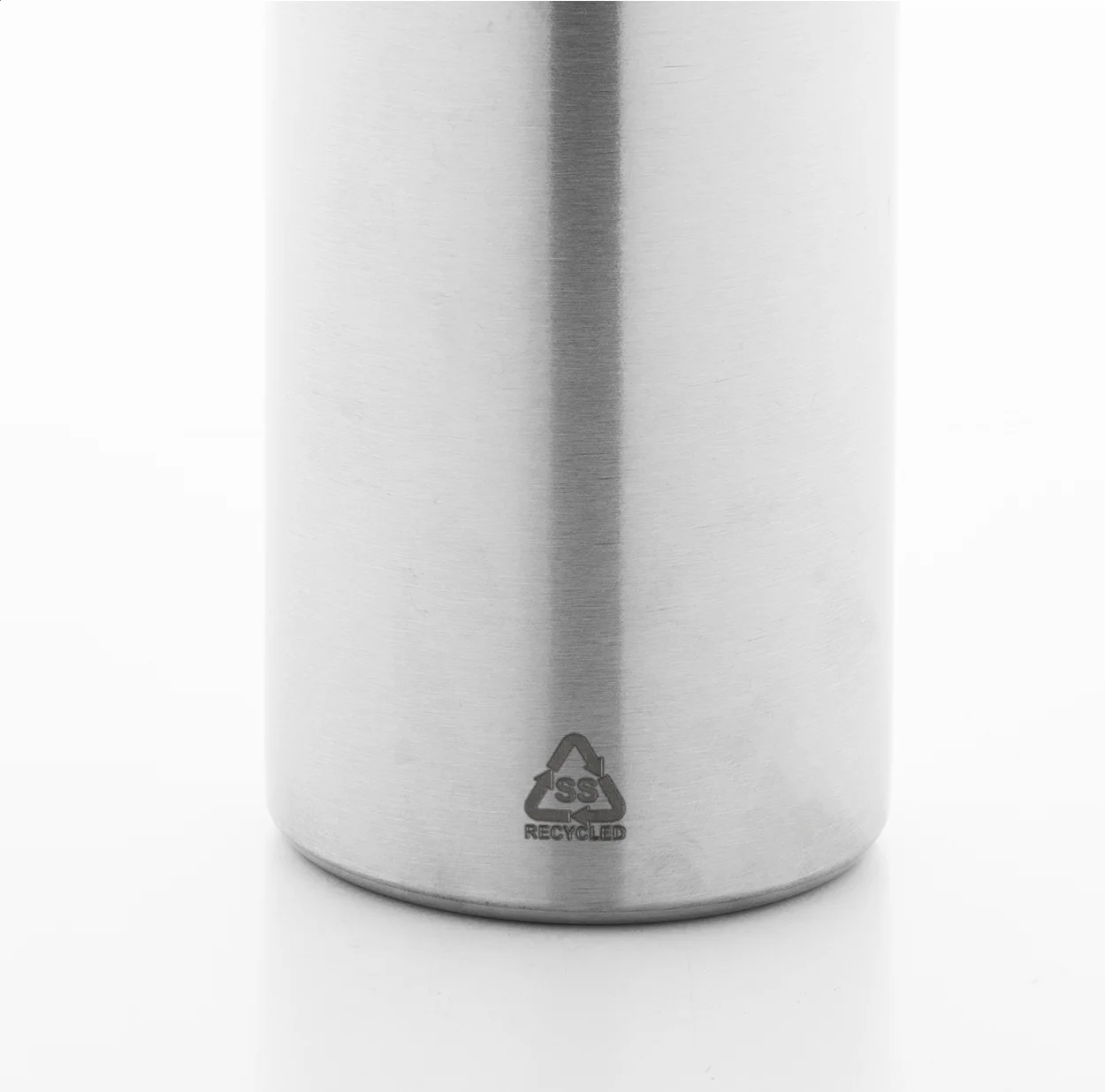 Flasche Ressuto aus recyceltem Edelstahl, silber – Bild 3