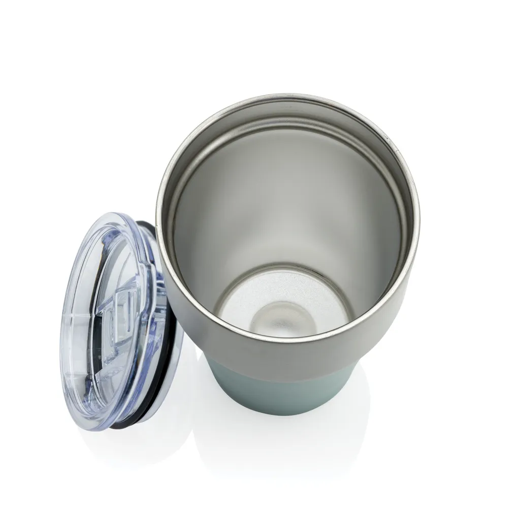 Fluid Becher aus RCS-zertifiziert recyceltem Stahl, 500ml, grün – Bild 2