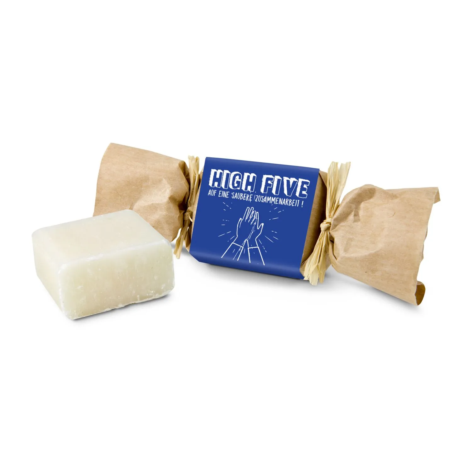 Oster-Seife 30 Gramm mit Olivenduft, liebevoll und hübsch verpackt, braun – Bild 6
