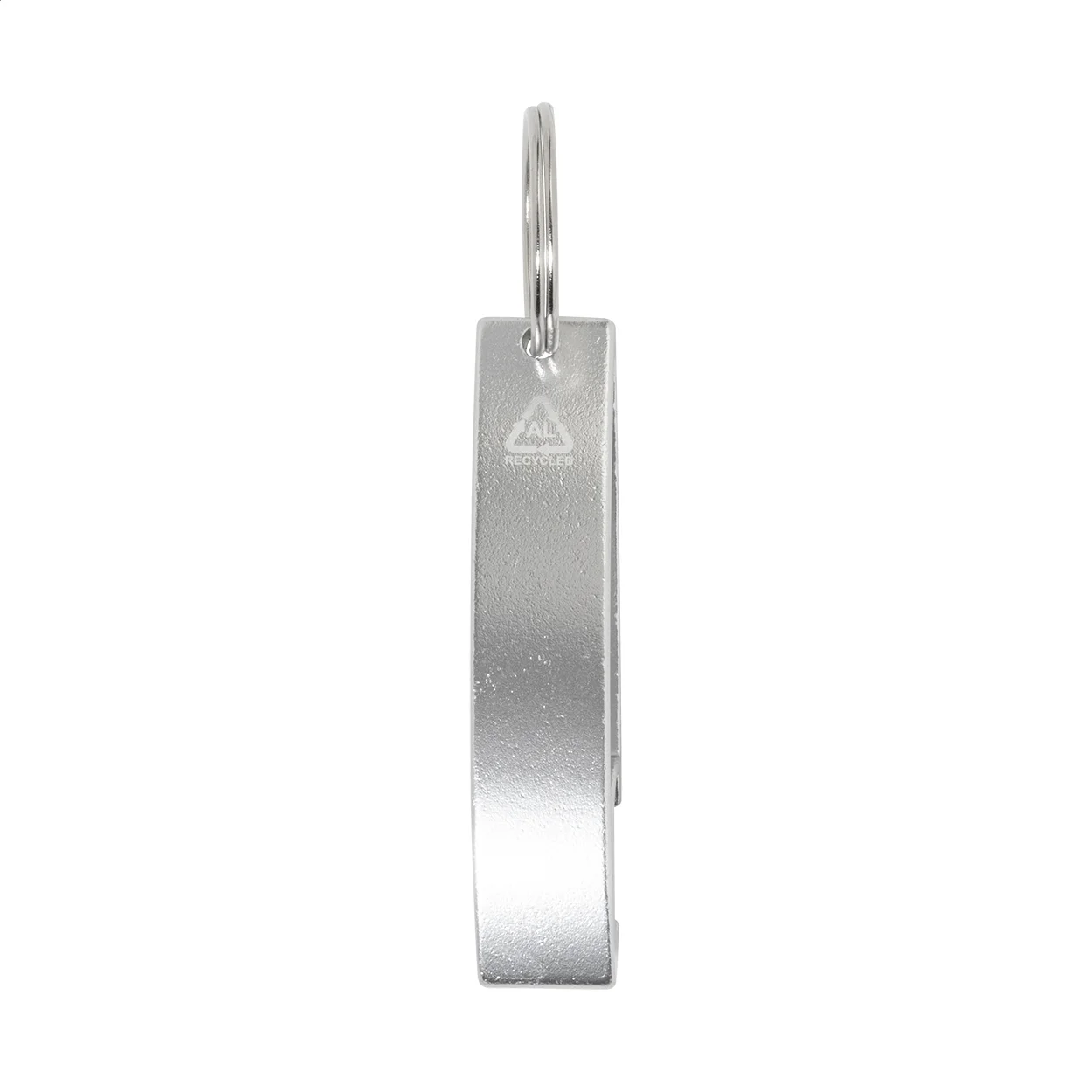 Flaschenöffner/Schlüsselanhänger Ellopi, silber – Bild 4