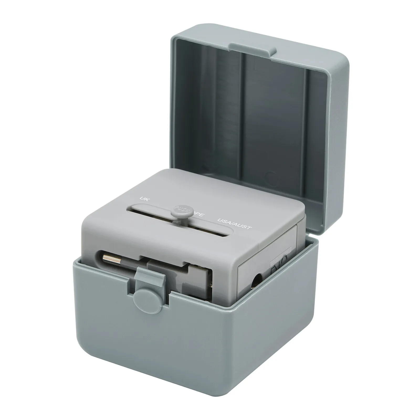 TRAVEL MATE - Reiseadapter grau