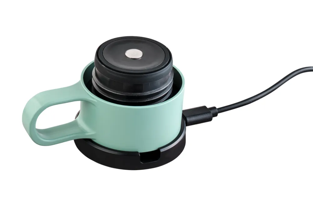 Smarte Thermoflasche HYDRATION COACH grün, grün – Bild 5