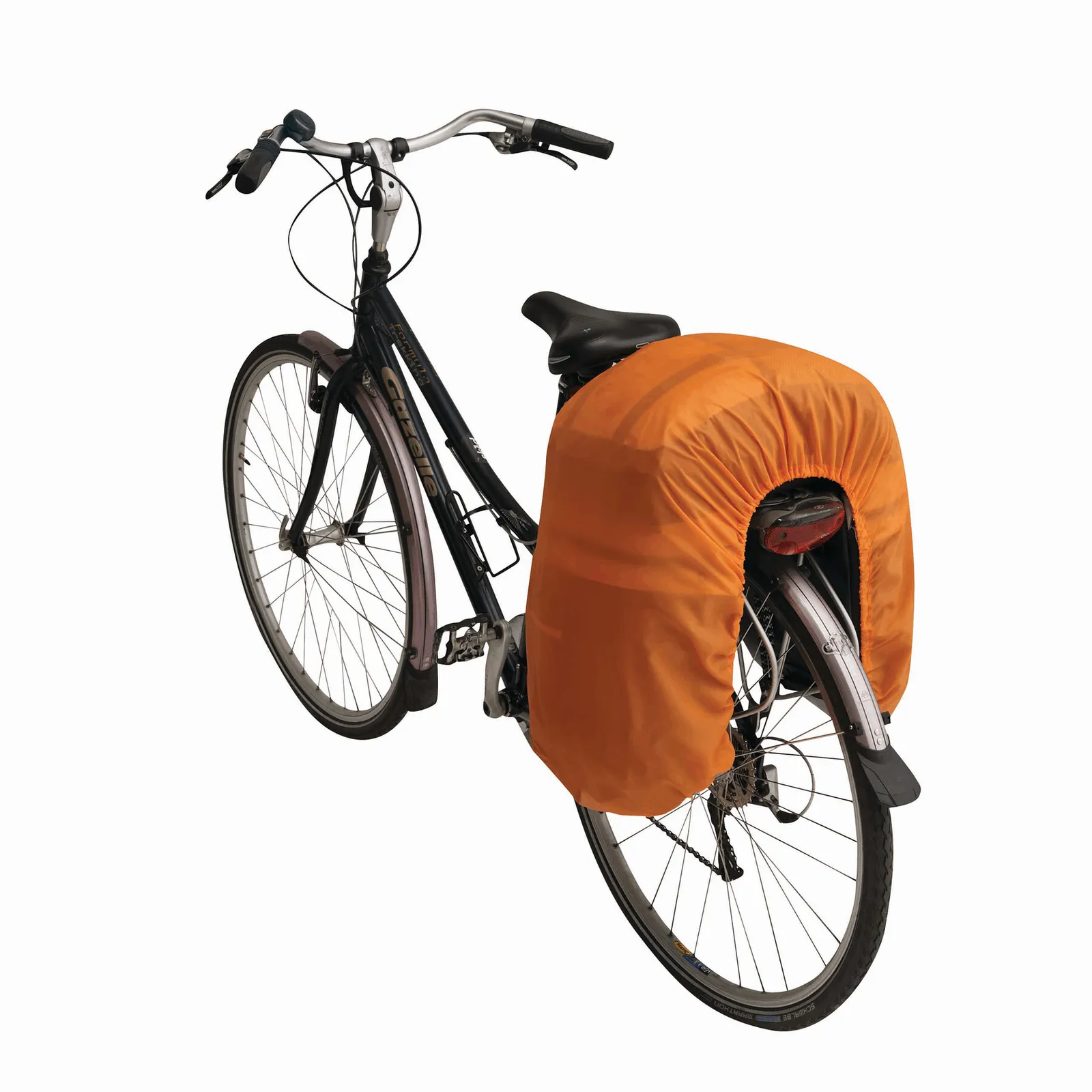 BIKE - Fahrrad-Packtaschenset 3-teilig grau, schwarz, grau, schwarz – Bild 10