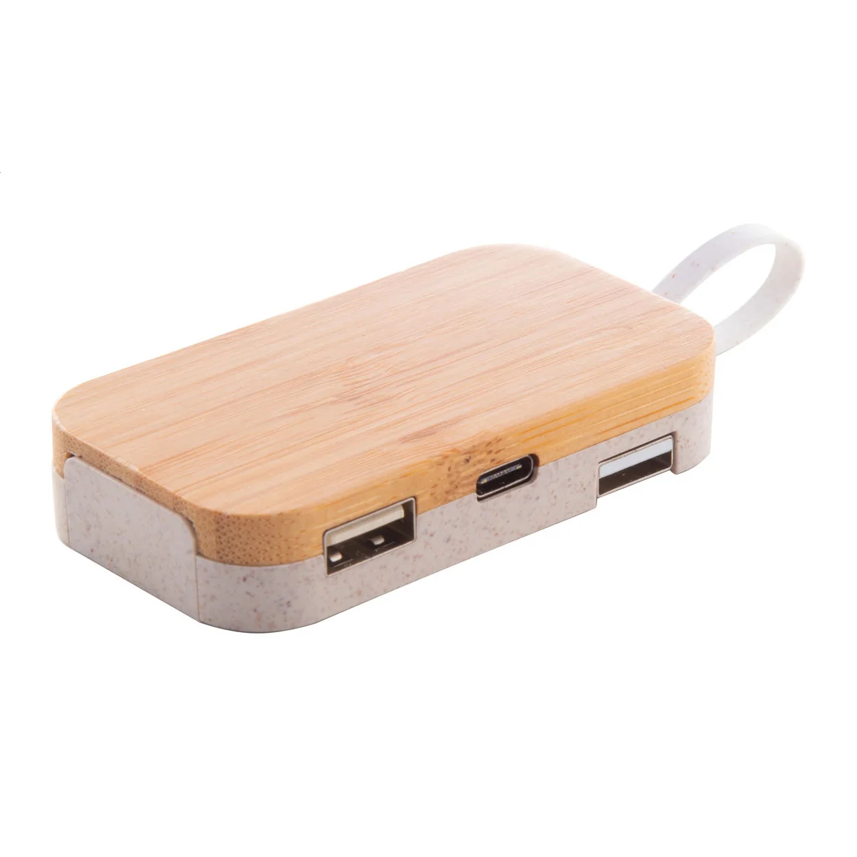 USB Hub Holbaru, natur – Bild 3