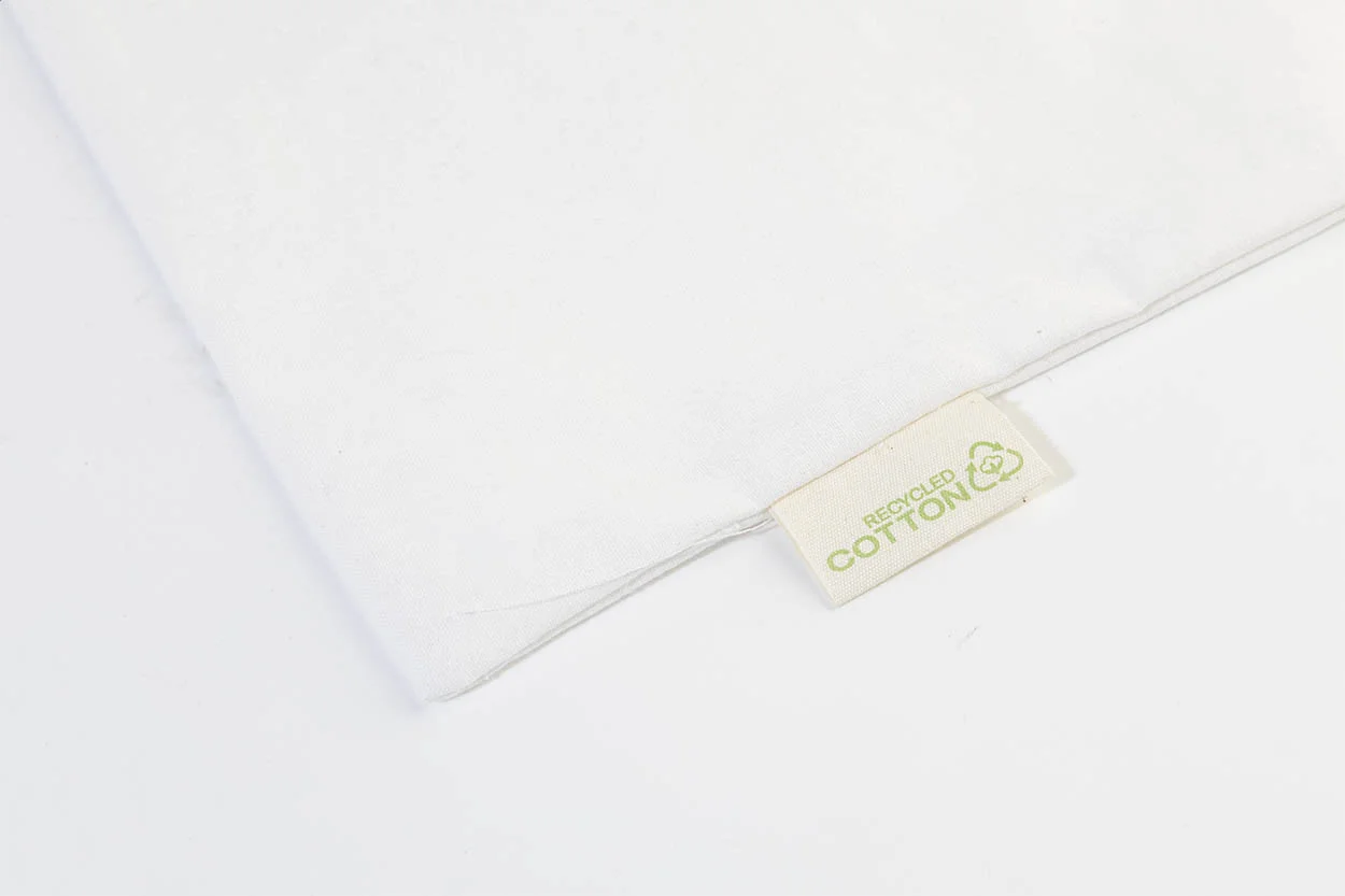Einkaufstasche Totepex Hue aus recycelter Baumwolle, weiß – Bild 3
