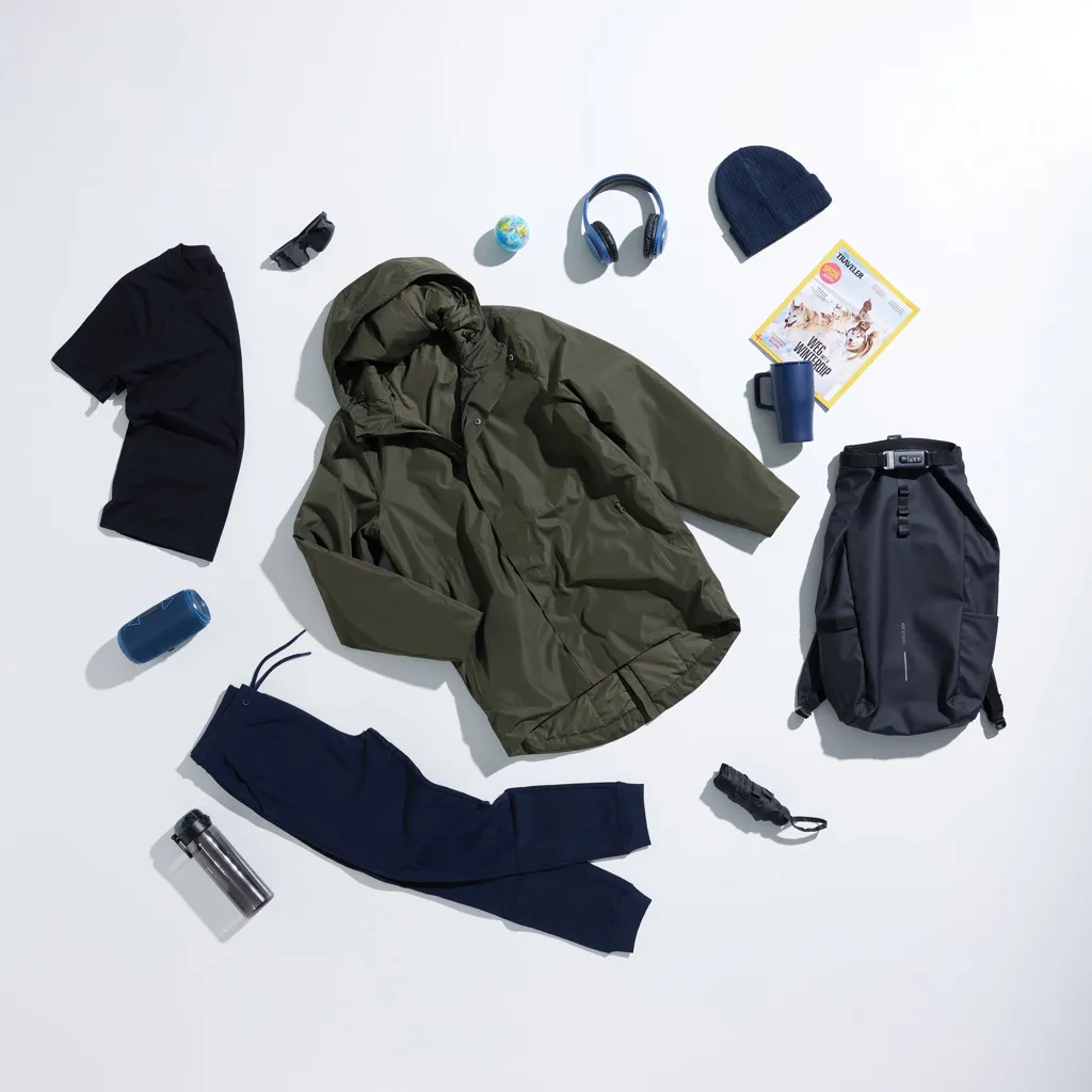 IQONIQ Thelon Parka aus recyceltem Polyester, khaki – Bild 9