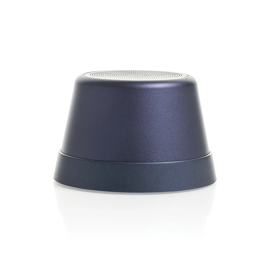 Nivio magnetischer 5W-Speaker aus RCS recyceltem Aluminium, blau – Bild 4