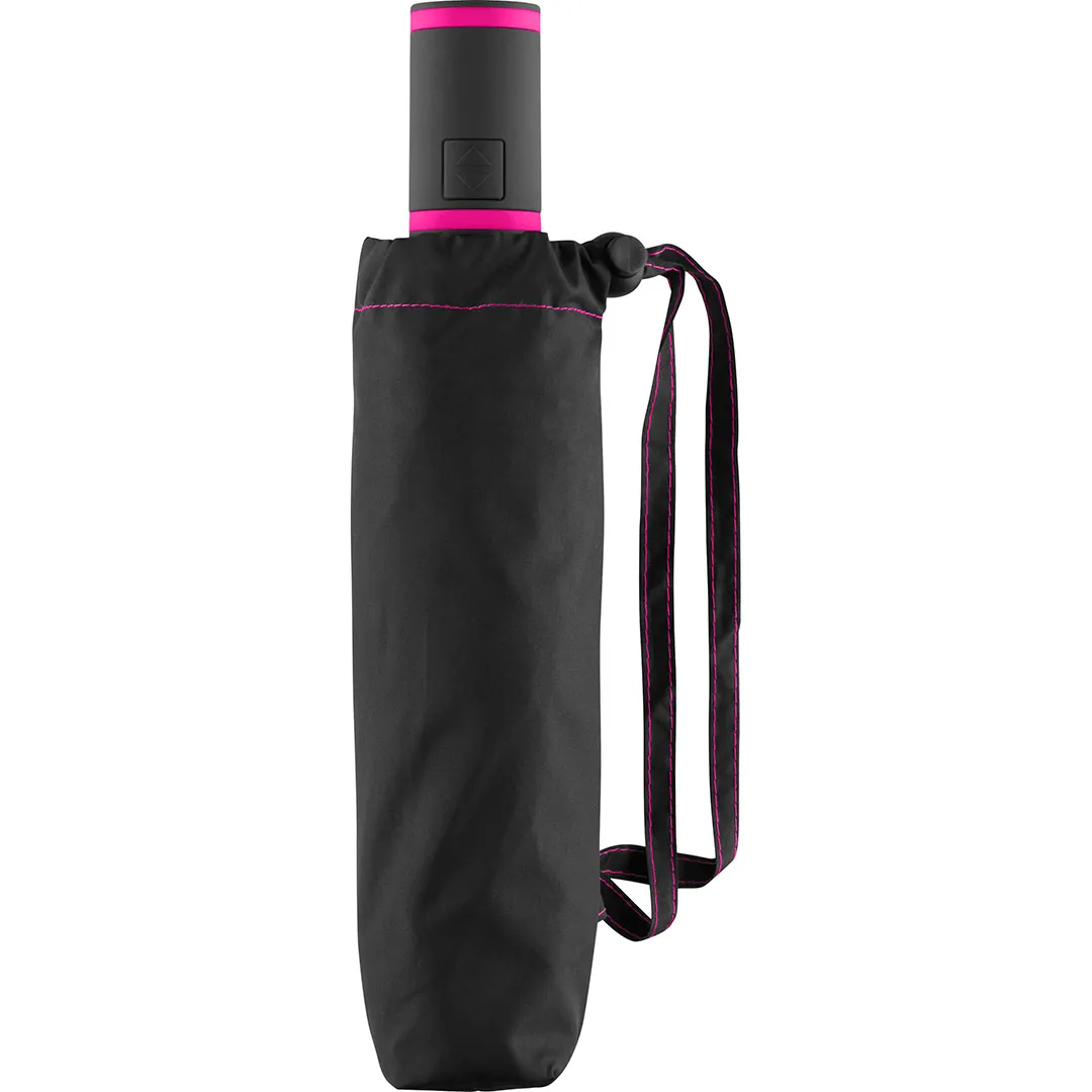 Taschenschirm FARE® AOC Mini Style, schwarz-magenta – Bild 5