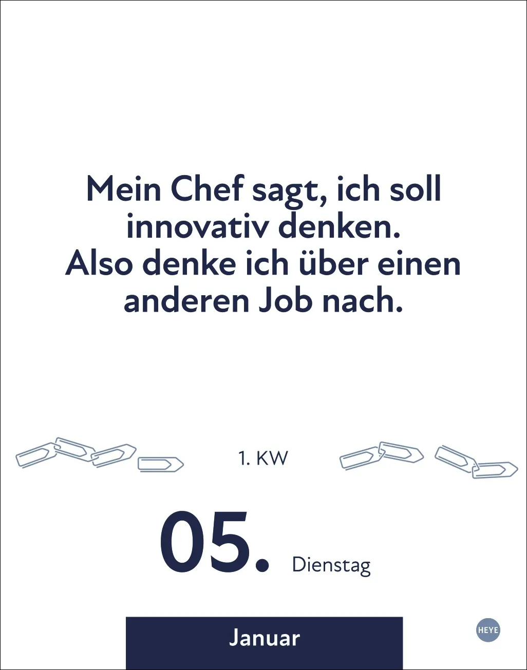 Die besten Sprüche für lange Bürotage TAK Tischkalender 2027 – Bild 6