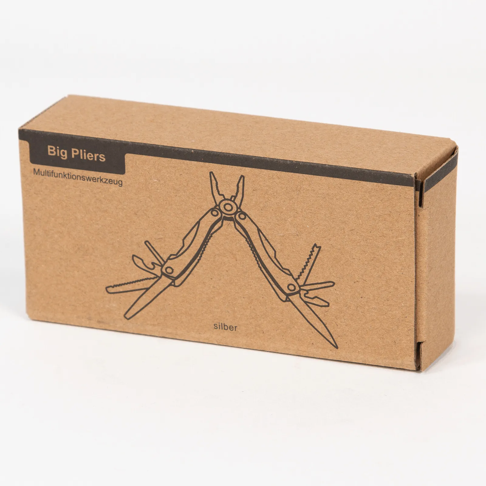 BIG PLIERS - Multifunktionswerkzeug, silber – Bild 7