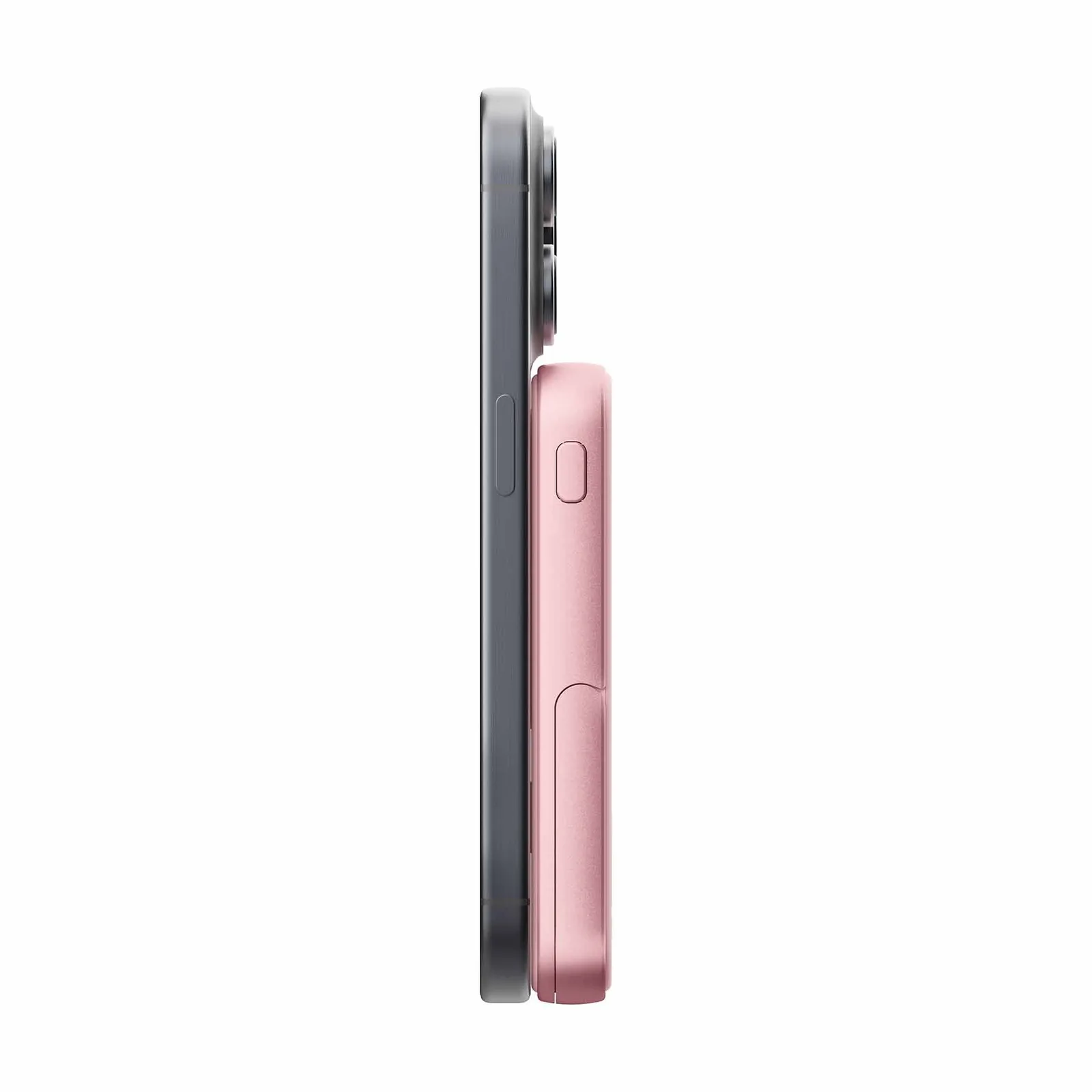 Fresh 'n Rebel Magnetische kabellose Powerbank 5000 mAh, Pastellrosa – Bild 2