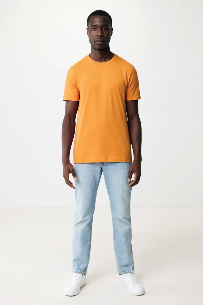 IQONIQ Bryce T-Shirt aus recycelter Baumwolle, sundial orange – Bild 6