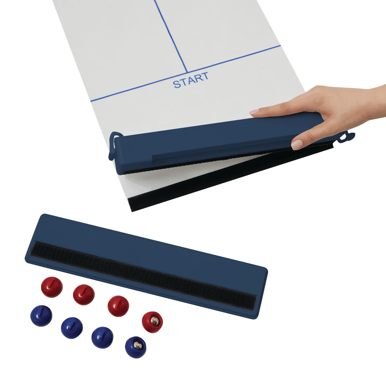 CURLING TIME - Tischspiel blau, blau – Bild 6